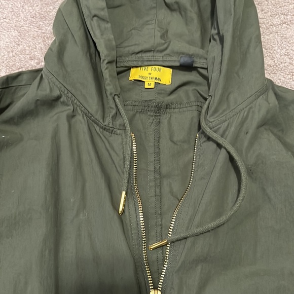 Five Four x Poggy the Man Lightweight Olive w/ gold detail Jacket size medium - Picture 2 of 8